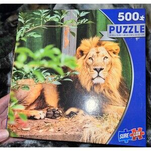 Sure Lox 500 Piece Puzzle ASIATIC LION Brand, N￼ew Sealed 2020 Gorgeous Puzzle